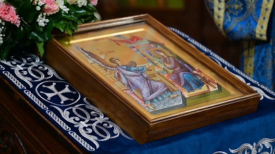 МАНАСТИР ДИВОСТИН СВЕЧАНО ПРОСЛАВИО СВОЈУ СЛАВУ – БЛАГОВЕСТИ ПРЕСВЕТЕ БОГОРОДИЦЕ