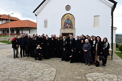 ЛИТУРГИЈA ПРЕЂЕОСВЕЋЕНИХ ДАРОВА У МАНАСТИРУ ПРЕРАДОВАЦ