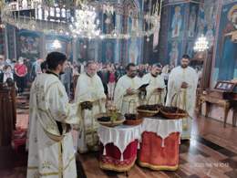 ЛИТУРГИЈА У САБОРНОМ ХРАМУ НА ДАН ПРЕОБРАЖЕЊА ГОСПОДА НАШЕГ ИСУСА ХРИСТА