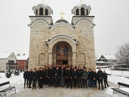 ЛИТУРГИЈСКО САБРАЊЕ У ХРАМУ СВЕТОГ ВЕЛИКОМУЧЕНИКА ДИМИТРИЈА У КРАГУЈЕВЦУ