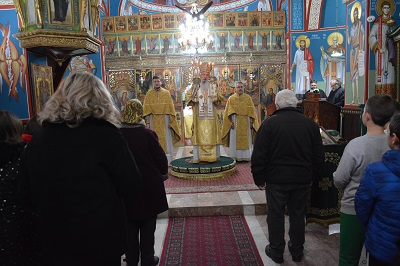 ЛИТУРГИЈСКО САБРАЊЕ У СТАРОЈ ЦРКВИ У КРАГУЈЕВЦУ