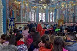 ПРОСЛАВА ПРАЗНИКА ПРВОГ СРПСКОГ АРХИЕПИСКОПА И ПРОСВЕТИТЕЉА У МЛАДЕНОВЦУ