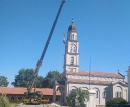 ВРАЋЕН СВЕТИ КРСТ НА ХРАМ СВЕТОГ ПРОРОКА ИЛИЈЕ У ТРНАВИ