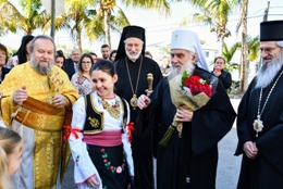 ПАТРИЈАРХ СРПСКИ Г. ИРИНЕЈ БОГОСЛУЖИО У МАЈАМИЈУ
