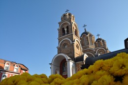 СВЕТА АРХИЈЕРЕЈСКА ЛИТУРГИЈА У ХРАМУ СВЕТОГ САВЕ У НАСЕЉУ АЕРОДРОМ