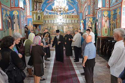 ЛИТУРГИЈСКО САБРАЊЕ У СТАРОЈ ЦРКВИ У КРАГУЈЕВЦУ